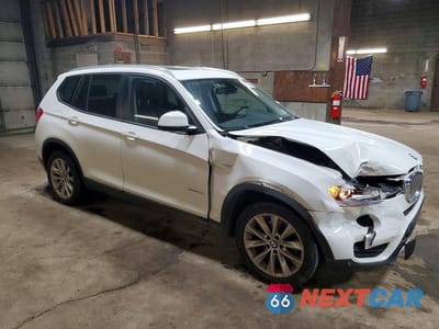 Czwarte zdjęcie samochodu z boku: 2017 BMW X3 XDRIVE28I VIN:5UXWX9C37H0W70235 - miniatura