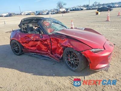 Czwarte zdjęcie samochodu z boku: 2019 MAZDA MX-5 MIATA CLUB VIN:JM1NDAC70K0310399 - miniatura