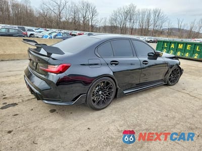 Trzecie zdjęcie samochodu z tyłu: 2023 BMW M3 COMPETITION VIN:WBS33AY01PFN50158 - miniatura