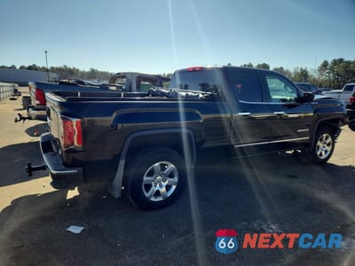 Trzecie zdjęcie samochodu z tyłu: 2017 GMC SIERRA K1500 SLT VIN:1GTV2NEC6HZ280191 - miniatura