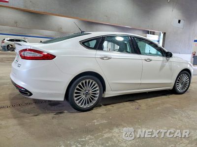 Trzecie zdjęcie samochodu z tyłu: 2016 FORD FUSION TITANIUM VIN:3FA6P0K93GR255517 - miniatura