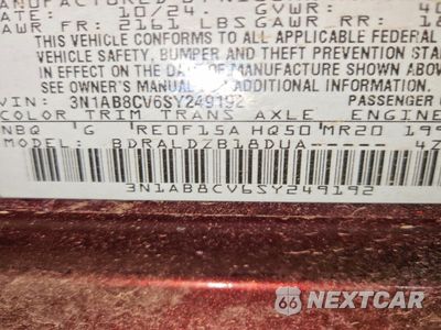 Zdjęcie 14 z 14 samochodu: 2025 NISSAN SENTRA SV VIN:3N1AB8CV6SY249192 - miniatura