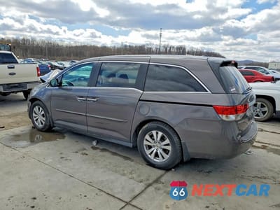Drugie zdjęcie samochodu z przodu: 2016 HONDA ODYSSEY EXL VIN:5FNRL5H67GB093194 - miniatura