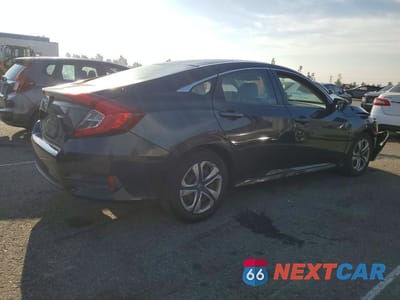 Trzecie zdjęcie samochodu z tyłu: 2018 HONDA CIVIC LX VIN:2HGFC2F58JH595906 - miniatura