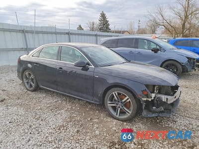 Czwarte zdjęcie samochodu z boku: 2018 AUDI A4 PREMIUM PLUS VIN:WAULMAF4XJA140096 - miniatura