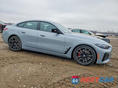 Czwarte zdjęcie samochodu z boku: 2023 BMW I4 M50 VIN:WBY33AW05PFP09708 - miniatura
