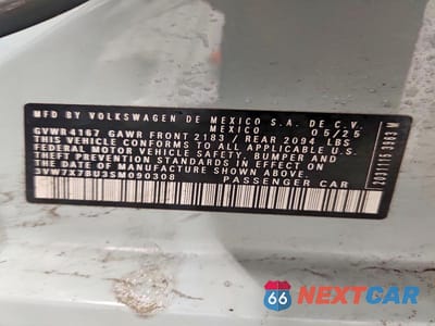 Zdjęcie 12 z 12 samochodu: 2025 VOLKSWAGEN JETTA SE VIN:3VW7X7BU3SM090308 - miniatura