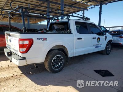 Trzecie zdjęcie samochodu z tyłu: 2023 FORD F150 VIN:1FTEW1CP7PKF56551 - miniatura