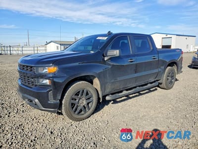 2022 CHEVROLET SILVERADO LTD K1500 CUSTOM 1GCPYBEK9NZ168171 - główne zdjęcie licytacji z USA - miniatura