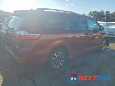 Trzecie zdjęcie samochodu z tyłu: 2019 TOYOTA SIENNA XLE PREMIUM 7-PASSENGER VIN:5TDDZ3DC9KS215356 - miniatura