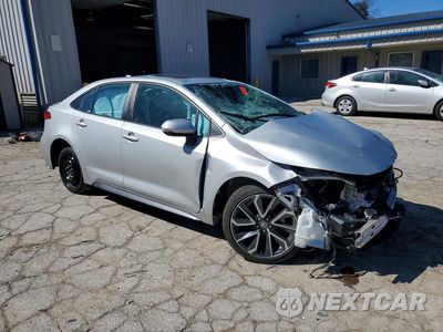 Czwarte zdjęcie samochodu z boku: 2021 TOYOTA COROLLA SE VIN:5YFP4MCE8MP070648 - miniatura