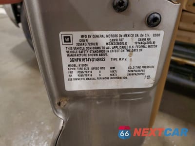 Zdjęcie 13 z 13 samochodu: 2000 CHEV SUBURBAN VIN:3GNFK16T4YG148422 - miniatura