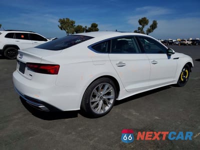 Trzecie zdjęcie samochodu z tyłu: 2021 AUDI A5 PREMIUM 40 VIN:WAUABCF54MA029422 - miniatura