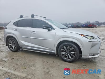 Czwarte zdjęcie samochodu z boku: 2016 LEXUS NX 200T F SPORT VIN:JTJYARBZ7G2038773 - miniatura