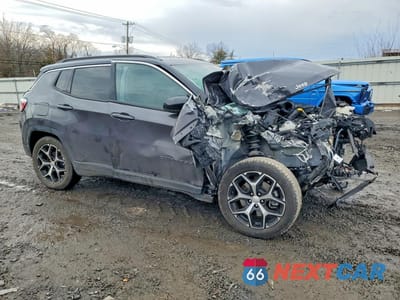 Czwarte zdjęcie samochodu z boku: 2024 JEEP COMPASS LIMITED VIN:3C4NJDCN8RT164291 - miniatura