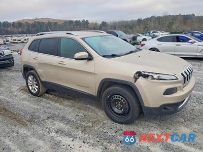 Czwarte zdjęcie samochodu z boku: 2015 JEEP CHEROKEE LIMITED VIN:1C4PJLDSXFW585085 - miniatura