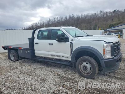 Czwarte zdjęcie samochodu z boku: 2025 FORD F450 SUPER DUTY FLATBED TRUCK VIN:1FD0W4HT0SED01339 - miniatura