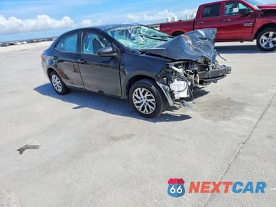 Czwarte zdjęcie samochodu z boku: 2018 TOYOTA COROLLA LE VIN:5YFBURHEXJP843387 - miniatura