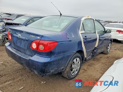 Trzecie zdjęcie samochodu z tyłu: 2007 TOYOTA COROLLA LE VIN:1NXBR32E57Z899851 - miniatura