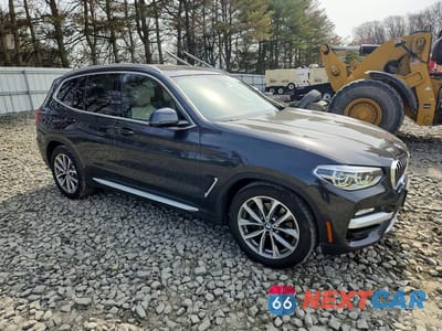 Czwarte zdjęcie samochodu z boku: 2019 BMW X3 XDRIVE30I VIN:5UXTR9C58KLE14032 - miniatura