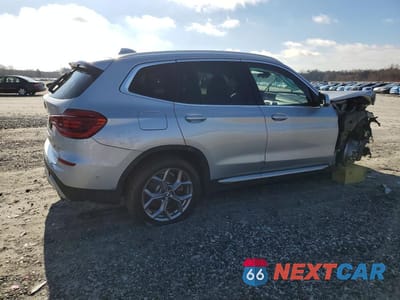 Trzecie zdjęcie samochodu z tyłu: 2020 BMW X3 SDRIVE30I VIN:5UXTY3C08L9D32272 - miniatura