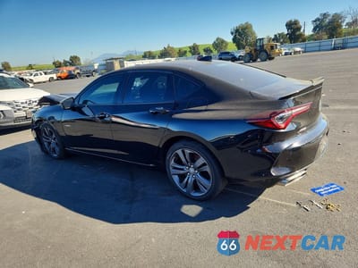 Drugie zdjęcie samochodu z przodu: 2022 ACURA TLX TECH A VIN:19UUB6F56NA001836 - miniatura