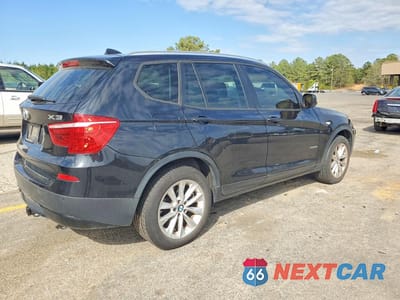 Trzecie zdjęcie samochodu z tyłu: 2014 BMW X3 XDRIVE28I VIN:5UXWX9C56E0D28355 - miniatura