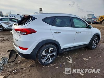Trzecie zdjęcie samochodu z tyłu: 2016 HYUNDAI TUCSON LIMITED VIN:KM8J33A26GU054530 - miniatura