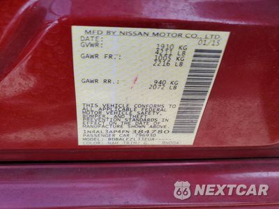 Zdjęcie 12 z 12 samochodu: 2015 NISSAN ALTIMA 2.5 S VIN:1N4AL3AP4FN384780 - miniatura