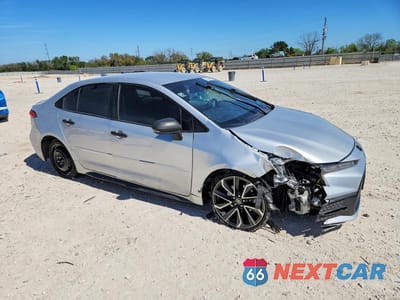 Czwarte zdjęcie samochodu z boku: 2022 TOYOTA COROLLA SE VIN:JTDS4MCE4N3502687 - miniatura