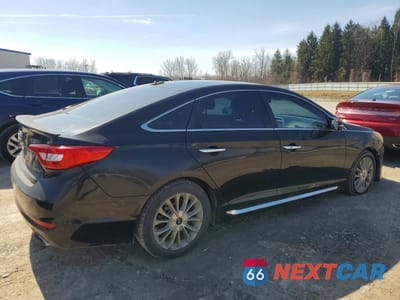 Trzecie zdjęcie samochodu z tyłu: 2015 HYUNDAI SONATA LIMITED VIN:5NPE34AF6FH064269 - miniatura