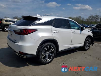 Trzecie zdjęcie samochodu z tyłu: 2020 LEXUS RX 350 BASE VIN:2T2HZMDA2LC236433 - miniatura