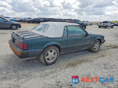Trzecie zdjęcie samochodu z tyłu: 1991 FORD MUSTANG VIN:1FACP44E3MF102827 - miniatura