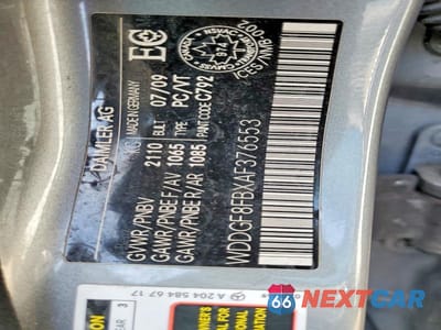 Zdjęcie 12 z 12 samochodu: 2010 MERCEDES-BENZ C 250 4MATIC VIN:WDDGF8FBXAF376553 - miniatura
