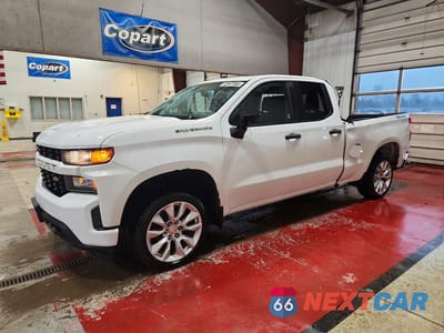 2019 CHEVROLET SILVERADO K1500 CUSTOM 1GCRYBEH7KZ311904 - główne zdjęcie licytacji z USA - miniatura