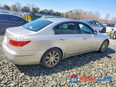 Trzecie zdjęcie samochodu z tyłu: 2009 HYUNDAI GENESIS 3.8L V6 VIN:KMHGC46E19U021408 - miniatura