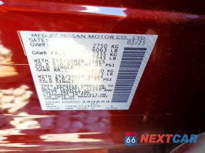 Zdjęcie 13 z 13 samochodu: 2025 INFINITI QX60 AUTOGRAPH VIN:5N1AL1HU0SC349889 - miniatura