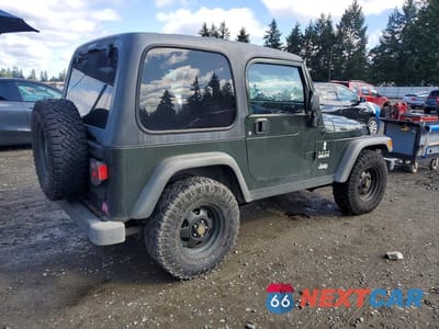 Trzecie zdjęcie samochodu z tyłu: 2005 JEEP WRANGLER X VIN:1J4FA39S45P310092 - miniatura