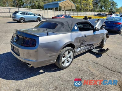 Trzecie zdjęcie samochodu z tyłu: 2014 FORD MUSTANG GT VIN:1ZVBP8FF1E5225632 - miniatura