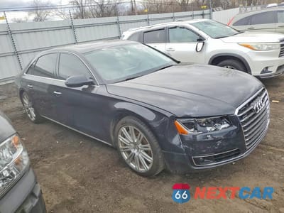 Czwarte zdjęcie samochodu z boku: 2015 AUDI A8 L QUATTRO VIN:WAU3GAFD7FN015287 - miniatura