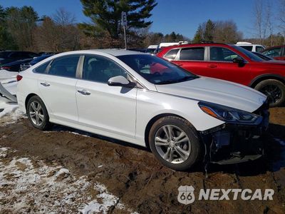 Czwarte zdjęcie samochodu z boku: 2018 HYUNDAI SONATA SEL VIN:5NPE34AFXJH670229 - miniatura