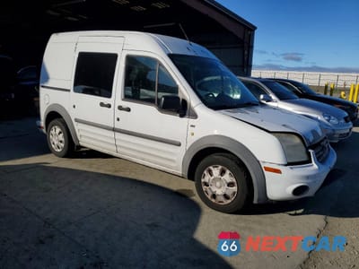 Czwarte zdjęcie samochodu z boku: 2013 FORD TRANSIT CONNECT XLT UTILITY / SERVICE VAN VIN:NM0LS6BN0DT133927 - miniatura