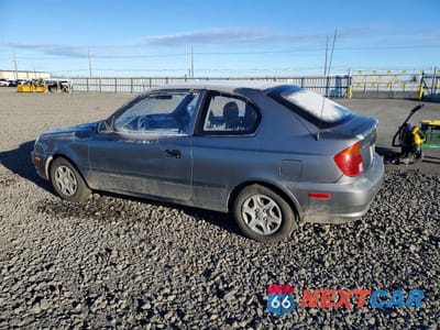 Drugie zdjęcie samochodu z przodu: 2003 HYUNDAI ACCENT BASE VIN:KMHCF35C63U271055 - miniatura