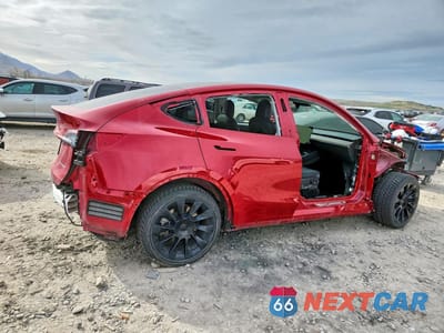 Trzecie zdjęcie samochodu z tyłu: 2022 TESLA MODEL Y VIN:7SAYGDEE4NF458467 - miniatura