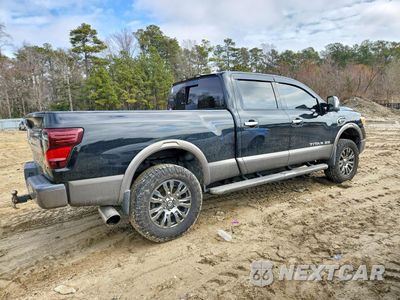 Trzecie zdjęcie samochodu z tyłu: 2016 NISSAN TITAN XD PLATINUM RESERVE VIN:1N6BA1F22GN511286 - miniatura