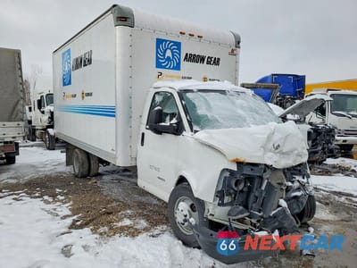 Czwarte zdjęcie samochodu z boku: 2014 CHEV EXPRESS VIN:1GB6G6BG1E1175124 - miniatura