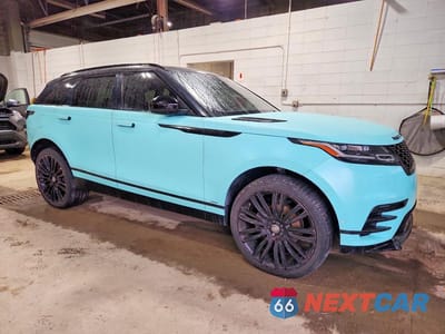 Czwarte zdjęcie samochodu z boku: 2018 LAND ROVER RANGE ROVER VELAR R-DYNAMIC 4C DSL VIN:SALYL2RNXJA758789 - miniatura