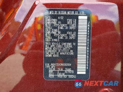 Zdjęcie 13 z 13 samochodu: 2022 NISSAN ARMADA PLATINUM VIN:JN8AY2DA3N9392054 - miniatura