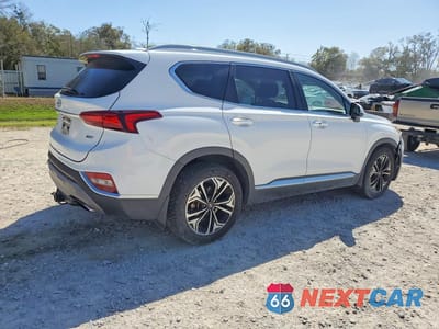 Trzecie zdjęcie samochodu z tyłu: 2019 HYUNDAI SANTA FE LIMITED 2.0T VIN:5NMS53AA8KH105178 - miniatura