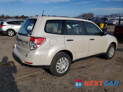 Trzecie zdjęcie samochodu z tyłu: 2010 SUBARU FORESTER 2.5X VIN:JF2SH6AC8AH744897 - miniatura